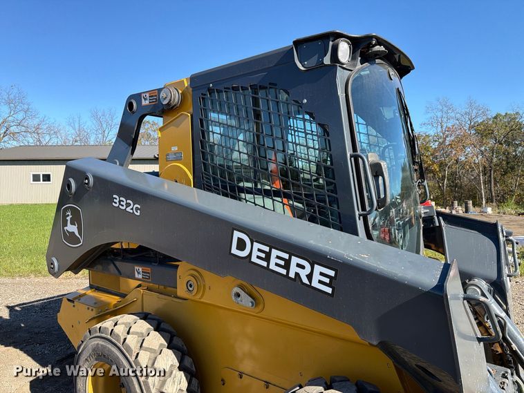image for item EX1081 2023 John Deere 332G skid steer loader
