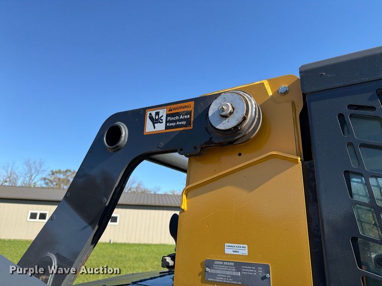 image for item EX1081 2023 John Deere 332G skid steer loader