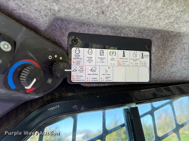 image for item EX1081 2023 John Deere 332G skid steer loader