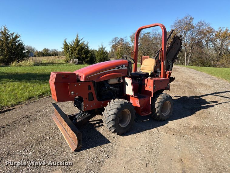 image for item EX1082 2013 Ditch Witch RT45 trencher