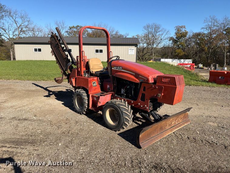 image for item EX1082 2013 Ditch Witch RT45 trencher