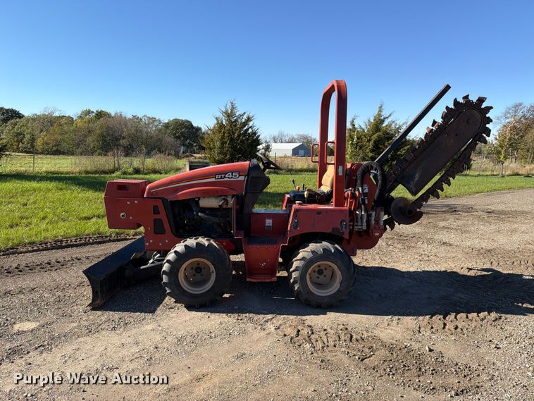 image for item EX1082 2013 Ditch Witch RT45 trencher