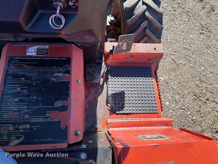 image for item EX1082 2013 Ditch Witch RT45 trencher