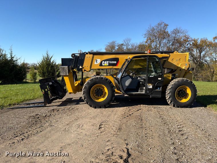 image for item EX1083 2017 Caterpillar TL1255D telehandler