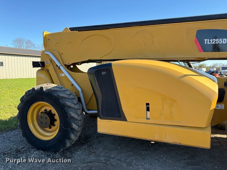 image for item EX1083 2017 Caterpillar TL1255D telehandler