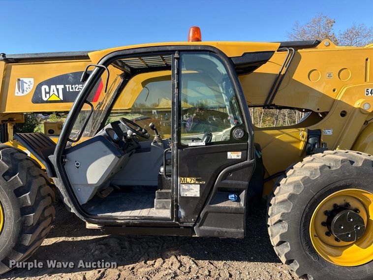 image for item EX1083 2017 Caterpillar TL1255D telehandler