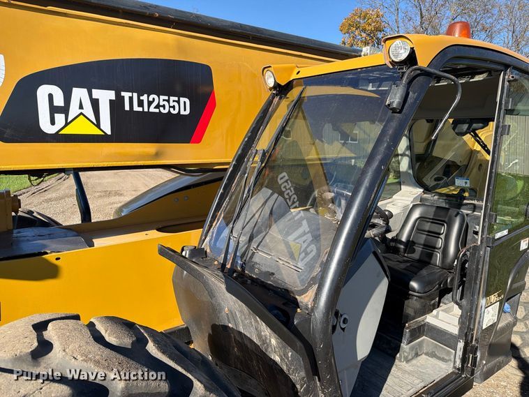 image for item EX1083 2017 Caterpillar TL1255D telehandler