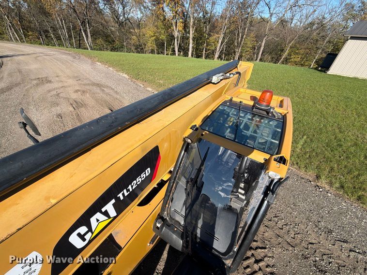 image for item EX1083 2017 Caterpillar TL1255D telehandler