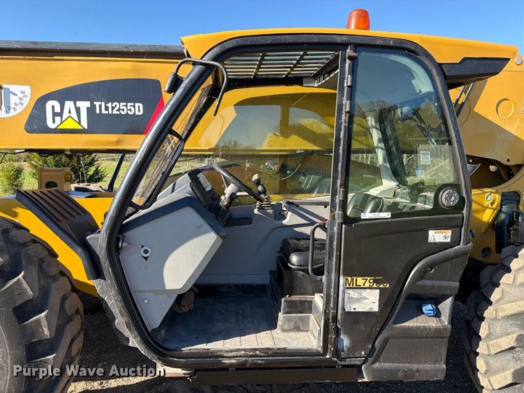 image for item EX1083 2017 Caterpillar TL1255D telehandler
