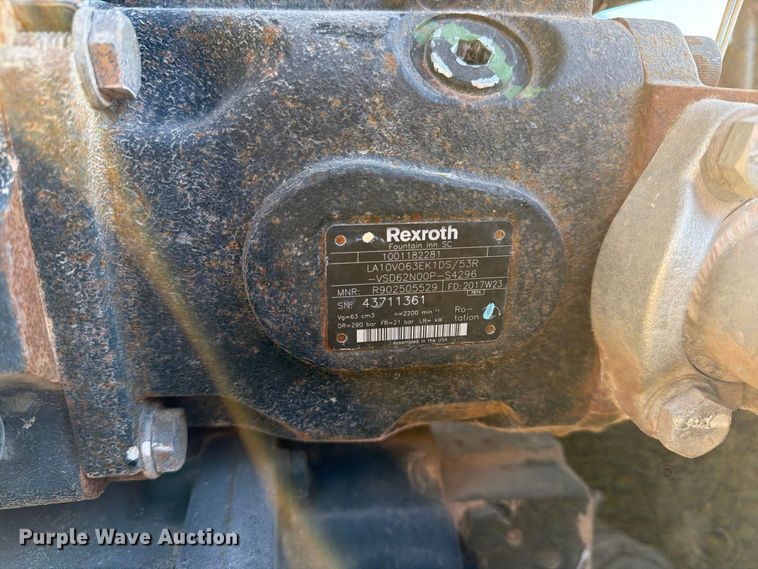 image for item EX1083 2017 Caterpillar TL1255D telehandler