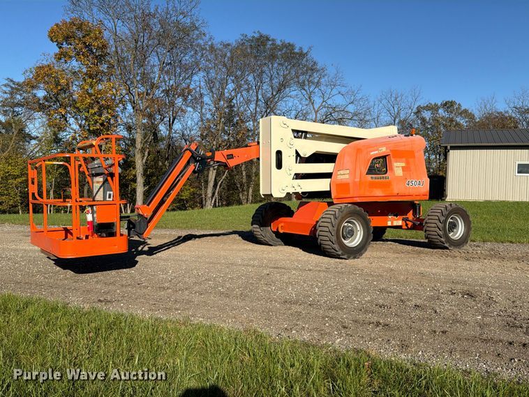 image for item EX1084 2018 JLG 450AJ boom lift