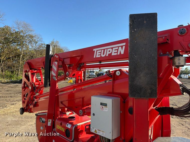image for item EX1085 2016 Teupen TL54AJ boom lift