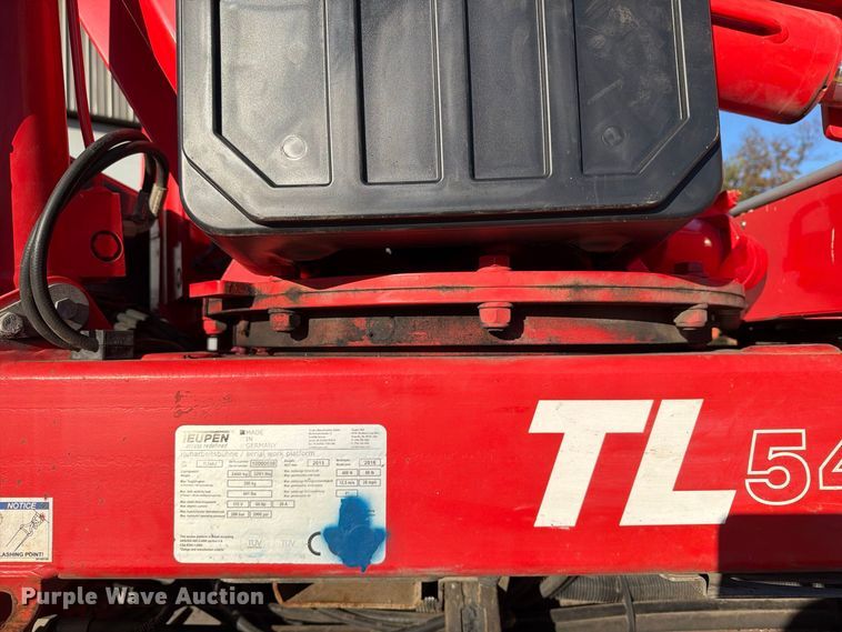 image for item EX1085 2016 Teupen TL54AJ boom lift