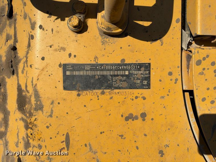 image for item EX1530 2015 Caterpillar D6T XW dozer
