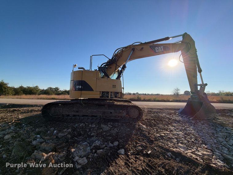 image for item EX1531 2010 Caterpillar 321D LCR excavator