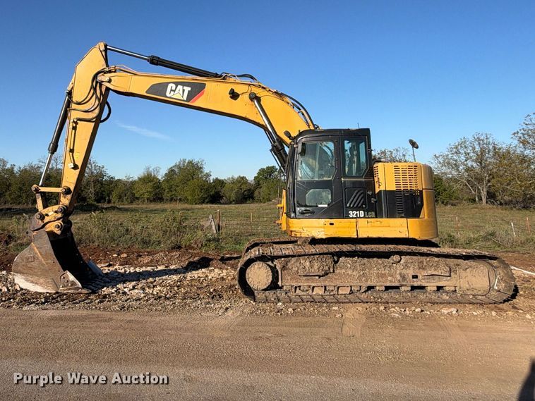 image for item EX1531 2010 Caterpillar 321D LCR excavator