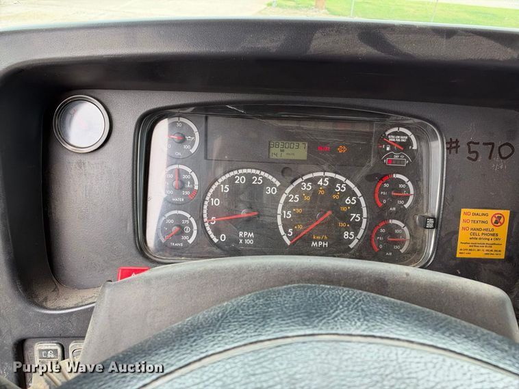 image for item EX2473 2012 Freightliner 114 SD dump truck