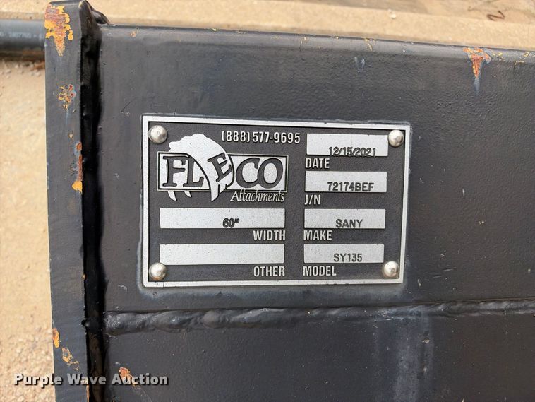 image for item EX2475 2021 Fleco excavator bucket