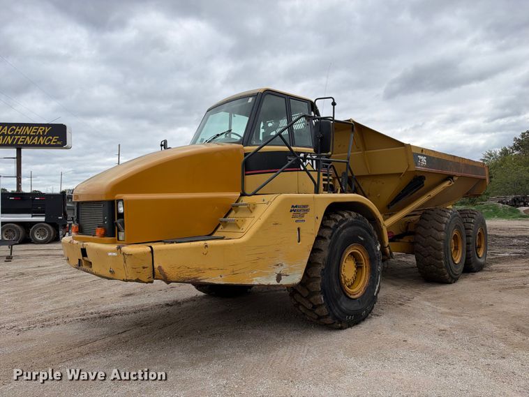 image for item EX2479 2006 Caterpillar 735 articulated haul truck