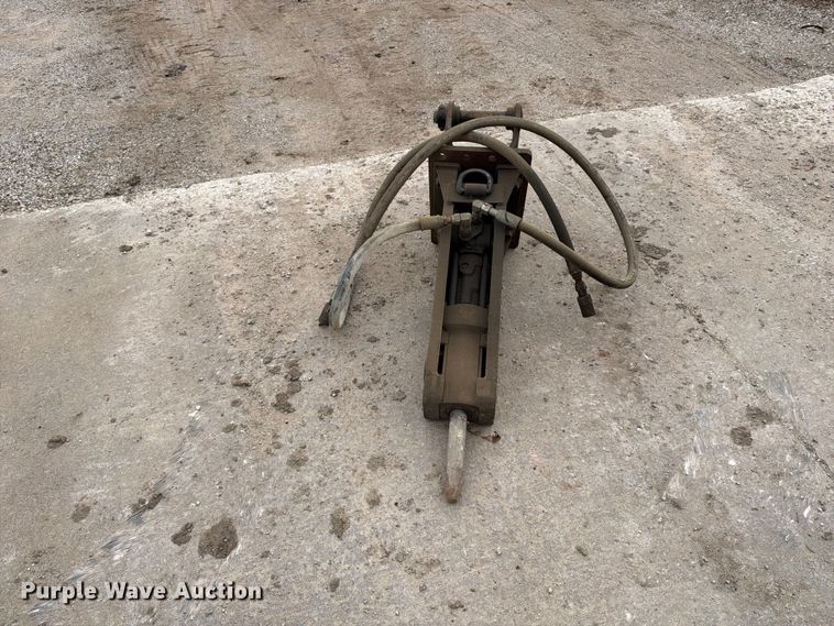 image for item EX2483 Caterpillar H45 excavator breaker