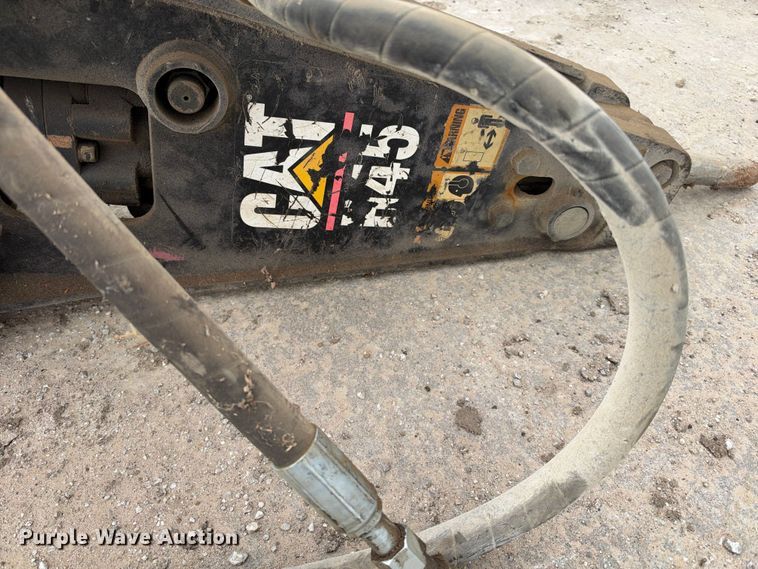 image for item EX2483 Caterpillar H45 excavator breaker
