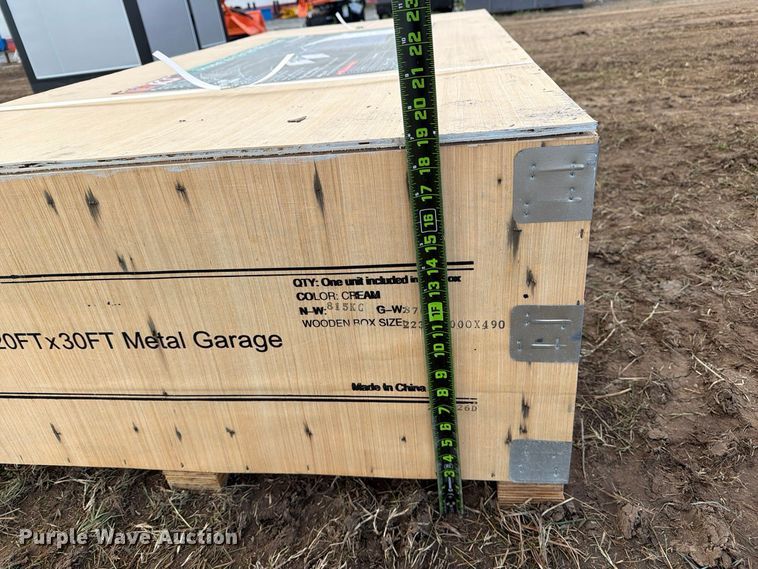image for item EX4407 KJ K2030 metal garage