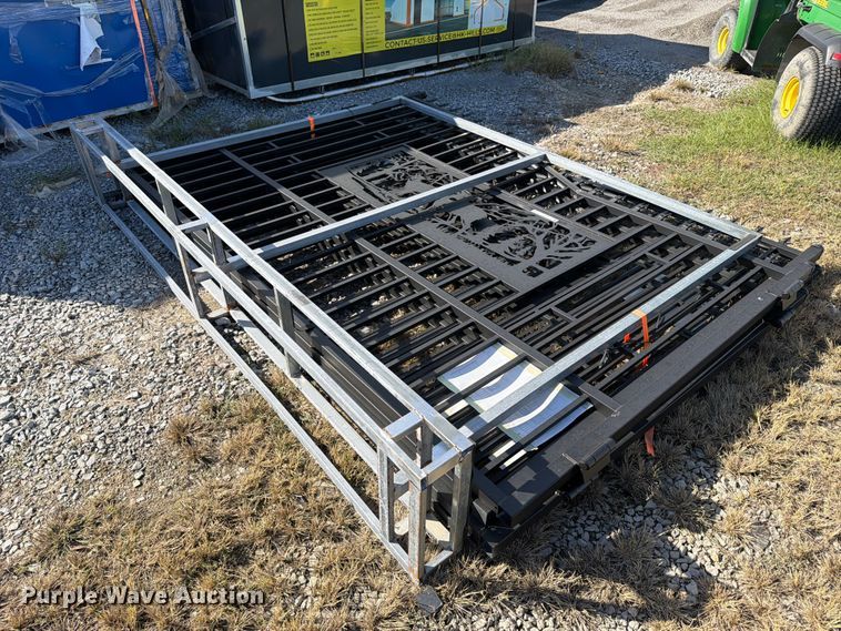 image for item EX4416 (2) KJ K0720 metal gates
