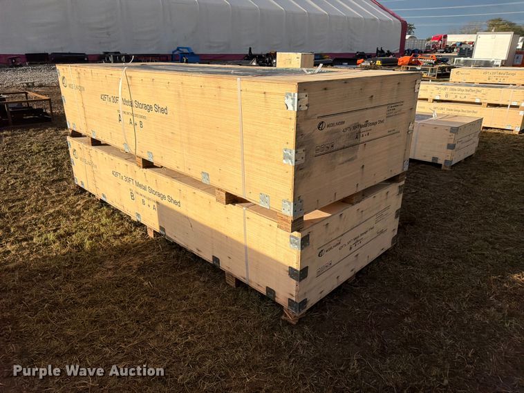 image for item EX4418 KJ K4230W metal shed