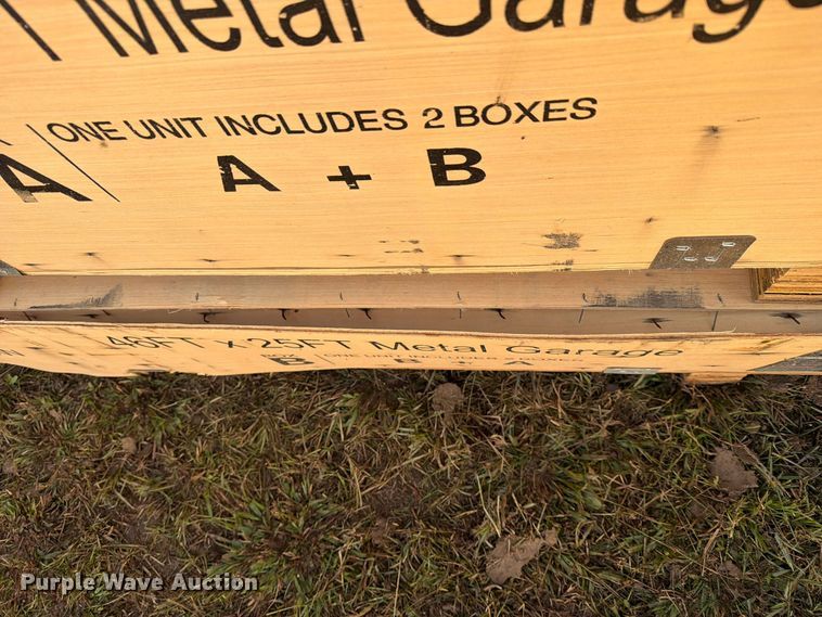 image for item EX4419 KJ K2545W metal garage