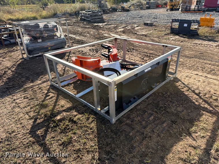 image for item EX4423 2026 Wolverine RG05 skid steer five-claw rock and tree transport attachment 