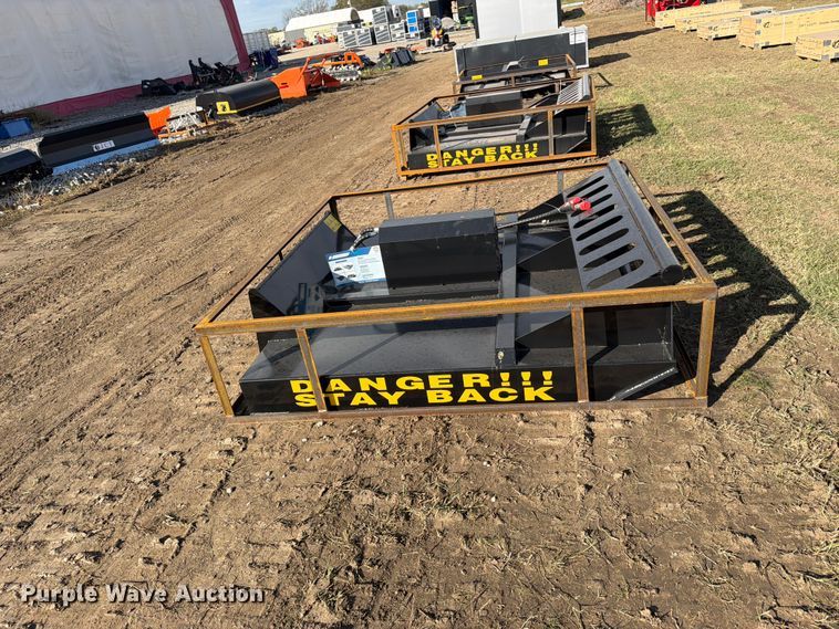image for item EX4426 2026 Mower King SSRC skid steer brush mower