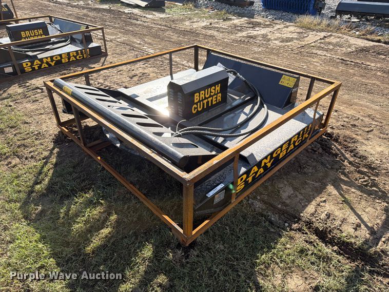 image for item EX4427 2026 Mower King SSRC skid steer brush mower