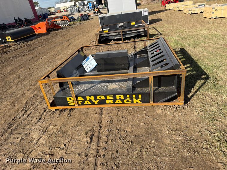 image for item EX4427 2026 Mower King SSRC skid steer brush mower
