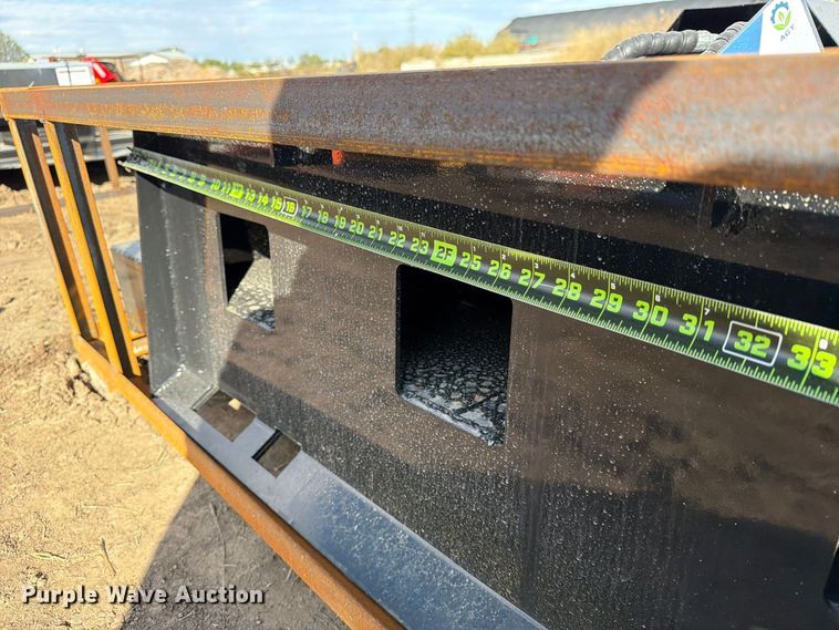 image for item EX4427 2026 Mower King SSRC skid steer brush mower