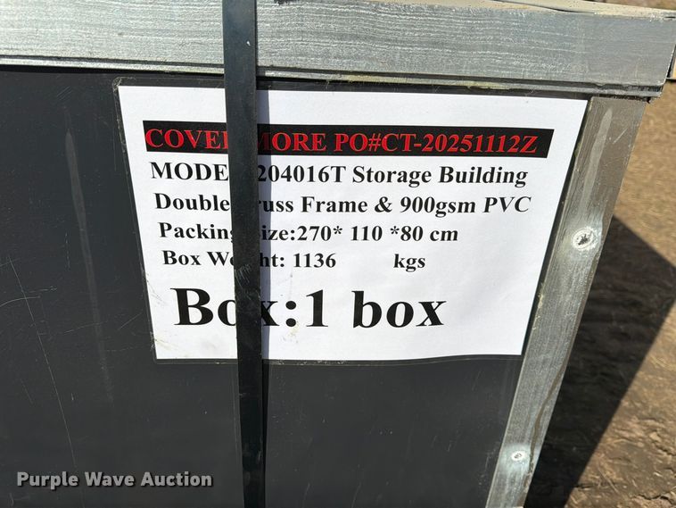 image for item EX4430 Covermore 204016T Storage Building 