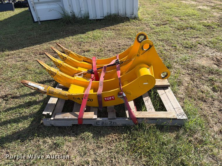 image for item EX4432 2025 TOFT TOFTO8R excavator rake