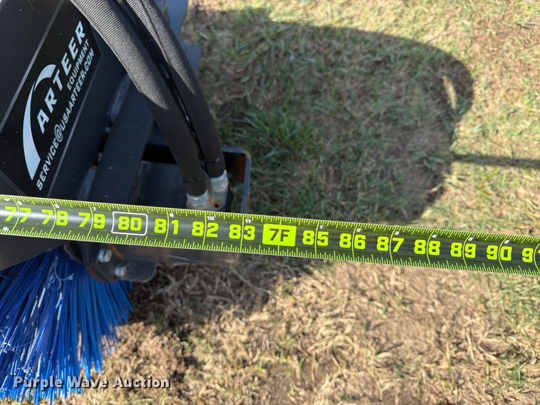 image for item EX4433 2025 Arteer ASSB-72W skid steer broom