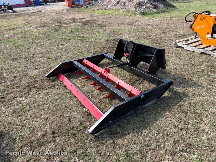 image for item EX4437 2026 GIYL FR70 skid steer ripper leveler
