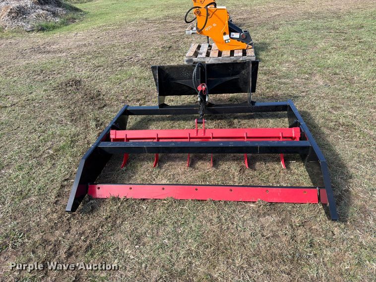 image for item EX4437 2026 GIYL FR70 skid steer ripper leveler