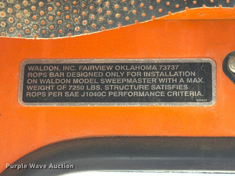 image for item EX4621 1997 Waldon Sweep Master II broom