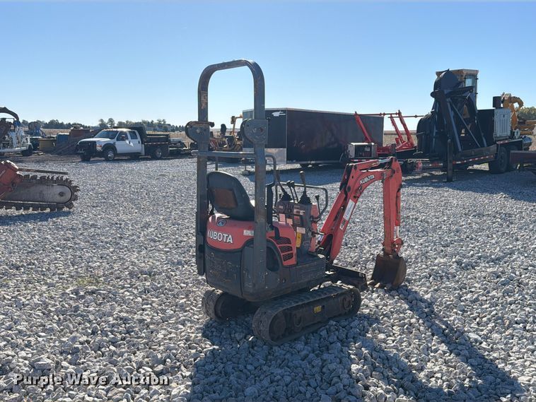 image for item EX4625 2019 Kubota K008-3 mini excavator