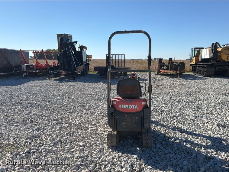 image for item EX4625 2019 Kubota K008-3 mini excavator