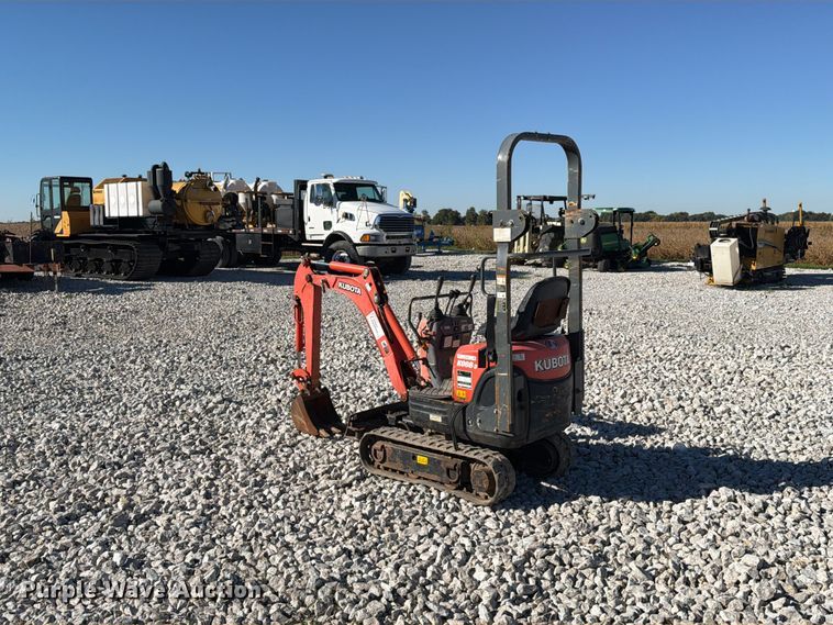 image for item EX4625 2019 Kubota K008-3 mini excavator