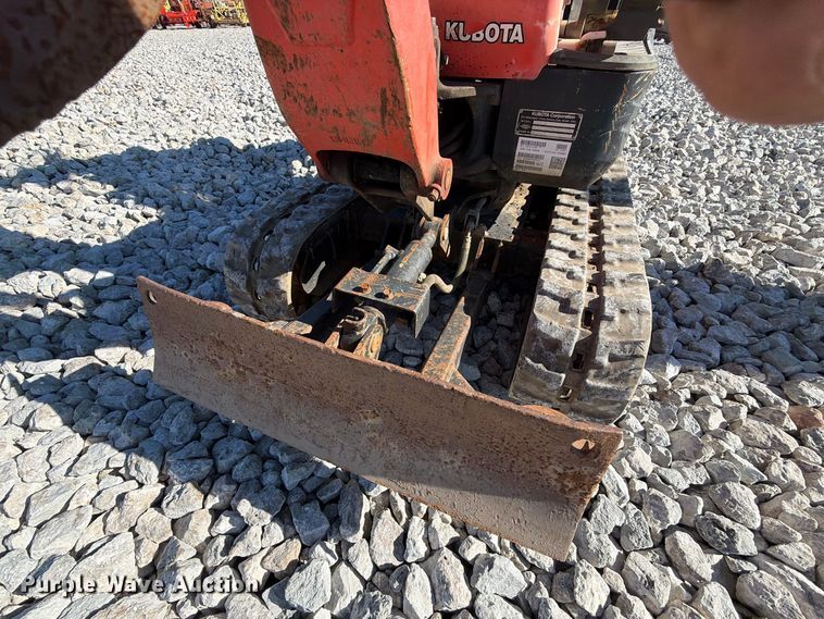 image for item EX4625 2019 Kubota K008-3 mini excavator