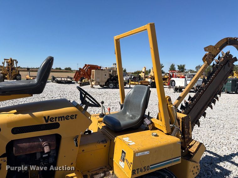 image for item EX4630 2004 Vermeer RT450 trencher