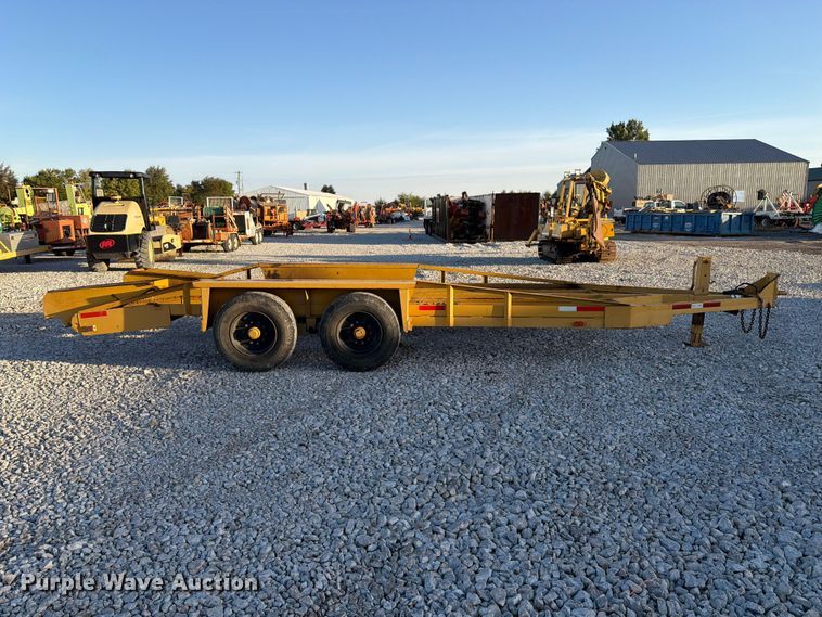 image for item EX4633 1992 Belshe equipment trailer