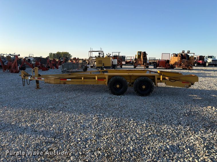 image for item EX4633 1992 Belshe equipment trailer