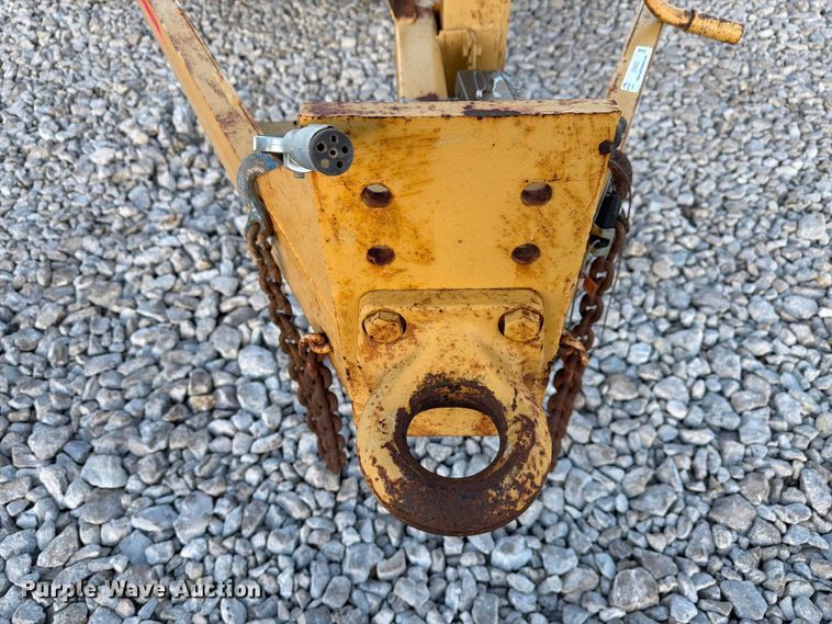 image for item EX4633 1992 Belshe equipment trailer
