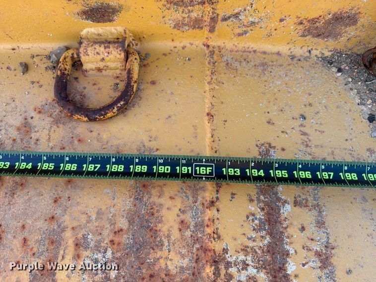 image for item EX4633 1992 Belshe equipment trailer