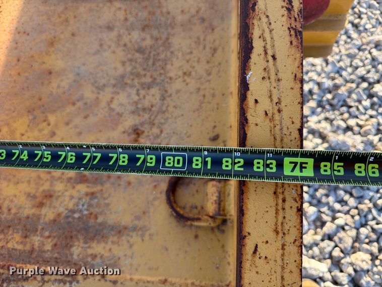 image for item EX4633 1992 Belshe equipment trailer